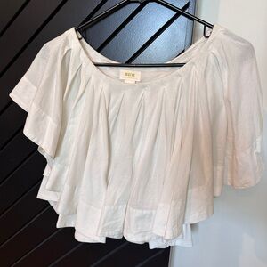 Maeve ruffled swing top from Anthropologie. Size XS petite. Excellent condition